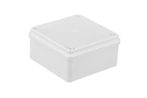 Puszka instalacyjna hermetyczna 100x100x50 biała bez dławików S-BOX 116B Pawbol