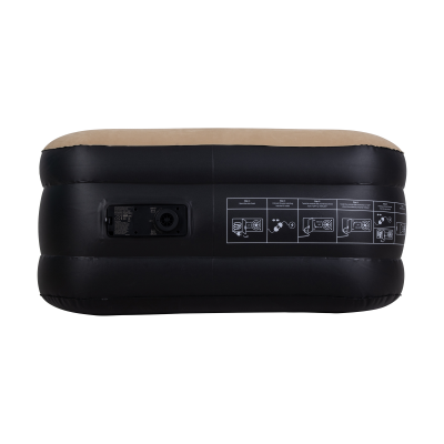 Wysoki pompowany materac AVENLI z wbudowaną pompką 196x97x47