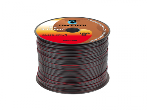 Kabel głośnikowy 0,16mm czarny
