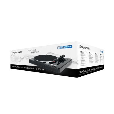 Gramofon Kruger&Matz model TT-501
