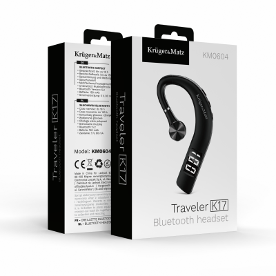 Słuchawka Bluetooth Kruger&amp;Matz Traveler K17