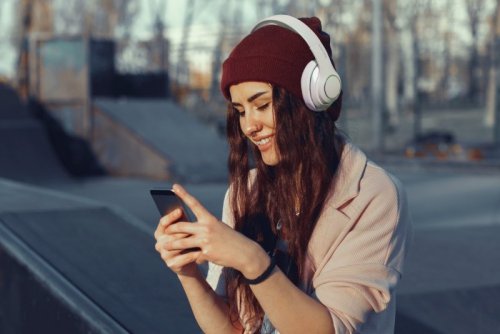 Bezprzewodowe słuchawki nauszne Kruger&amp;Matz model Street 3 Wireless, kolor grafitowy