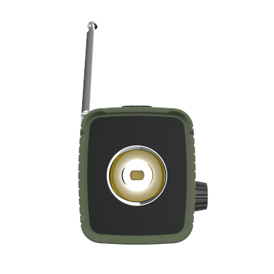 Radio solarne, przenośne radio awaryjne SOS, powerbank 5000mAh, latarka, dynamo, Kruger&Matz