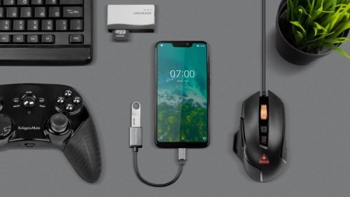 Adapter gniazdo USB 3.0 A - wtyk USB typu C OTG Kruger&amp;Matz Basic