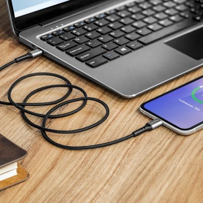 Kabel USB typu C - wtyk Lightning C94 MFi 1 m Kruger&amp;Matz