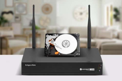 Zestaw do monitoringu WiFi Kruger&amp;Matz Connect C200 Tuya
