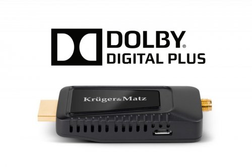 Tuner DVB-T2 HEVC H.265 mini na HDMI