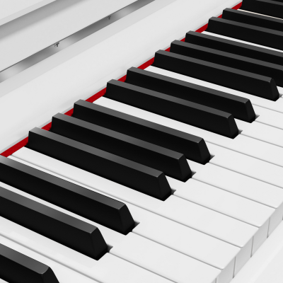 Pianino cyfrowe Kruger&Matz KMDP-755 , kolor biały połysk