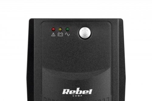 Zasilacz awaryjny UPS REBEL model Micropower 600 ( offline, 600VA / 360W , 230 V , 50Hz )