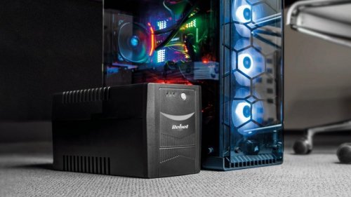 Zasilacz awaryjny  UPS REBEL model Micropower 1000 ( offline, 1000VA / 600W , 230 V , 50Hz )