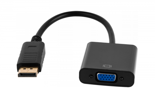 Złącze adapter wtyk DISPLAYPORT - gniazdo VGA