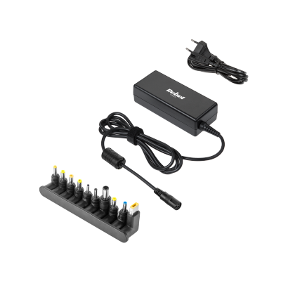 Zasilacz uniwersalny Rebel 10 końcówek 65 W 18-20 V automatyczny