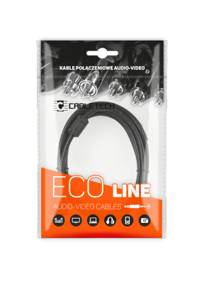 Kabel jack 3.5 wtyk-gniazdo 10m Cabletech Eco-Line