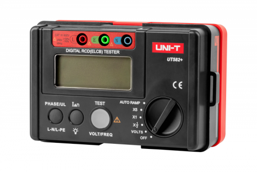 Cyfrowy tester wyłączników RCD  Uni-T UT582+