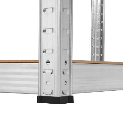 Regał metalowy magazynowy 180x90x40 czerwony Rebel RB-1251R