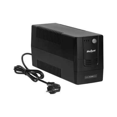Zasilacz awaryjny komputerowy UPS REBEL model Nanopower 650 ( offline, 650VA / 360W , 230 V , 50Hz )
