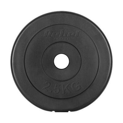 Obciążenie bitumiczne zestaw 4x2.5kg, otwór 31mm, talerz klasyczny, REBEL ACTIVE