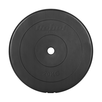 Obciążenie bitumiczne 20kg, otwór 31mm, talerz klasyczny, REBEL ACTIVE