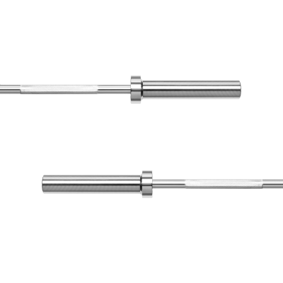 Gryf olimpijski prosty 50 mm z łożyskami, sztanga olimpijska z łożyskami 150cm 12.5kg REBEL ACTIVE