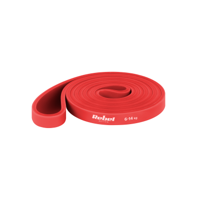 Zestaw gum do ćwiczeń lateksowy - Power Band PLs-2, 4-45 kg, 4 gumy,  REBEL ACTIVE