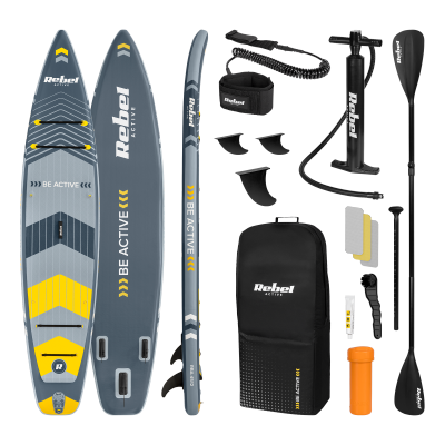 Deska SUP REBEL ACTIVE PRO Touring, 381x81x15, zestaw