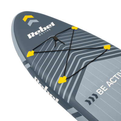 Deska REBEL ACTIVE SUP, windsurfing, pompowana, zestaw, 305x76x15