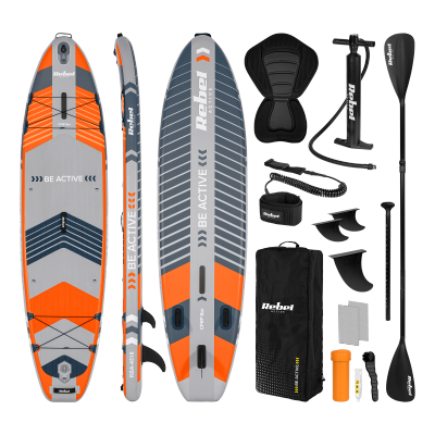 Deska SUP REBEL ACTIVE PRO RBA-4518 - pomarańczowa