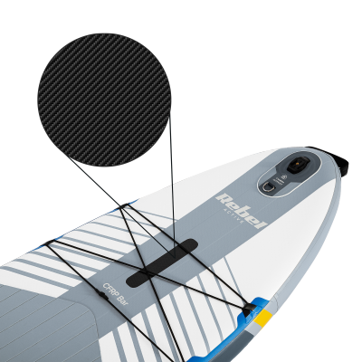 Deska SUP REBEL ACTIVE PRO RBA-4518 - biała