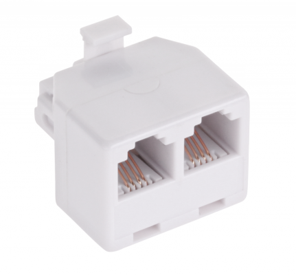 Złącze telef.WT.2xGN./6P4C/