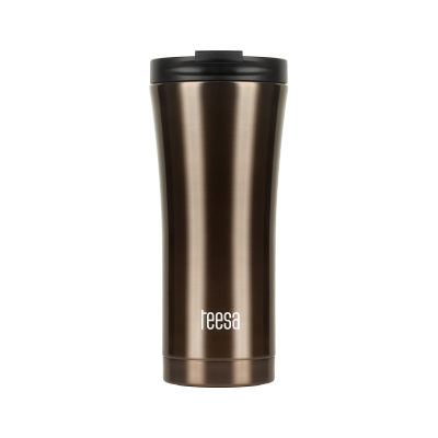 Kubek termiczny TEESA 500ml dark brown