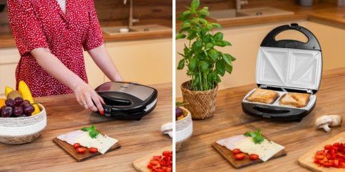 Opiekacz 3w1 z ceramicznymi wkładami