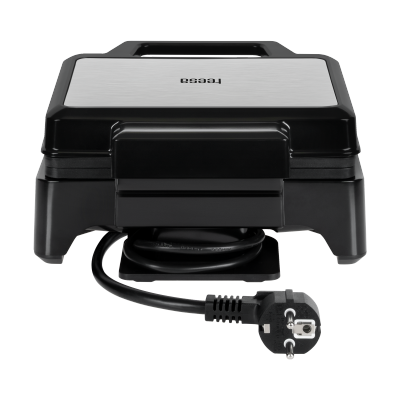 Gofrownica TEESA, 2 gofry, 1600W, inox, regulacja mocy