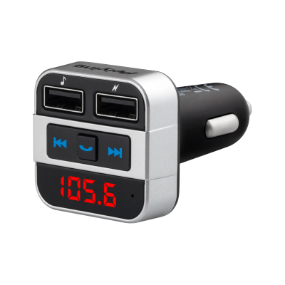 Transmiter samochodowy z funkcją  bluetooth (2x USB)