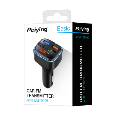 Transmiter samochodowy FM z funkcją bluetooth