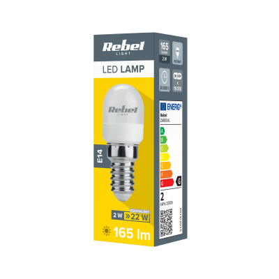 Lampa Led do lodówki  Rebel 2W E14  , 6500K,230V