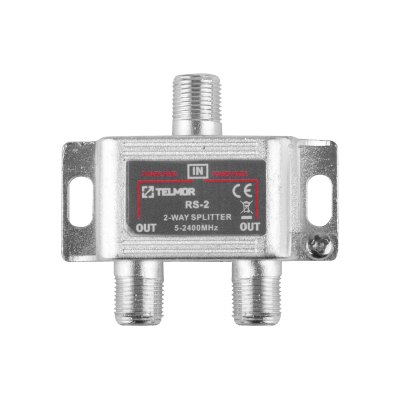 RS-2 SPLITTER 2X 2.4G DC TELMOR