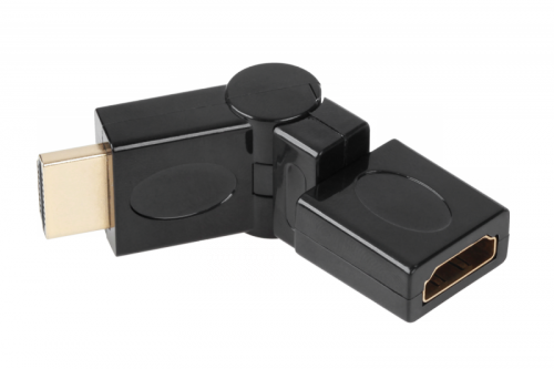 Złącze HDMI gniazdo-wtyk z możliwością rotacji