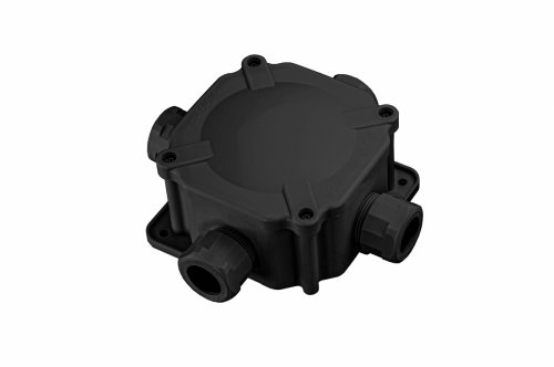 Puszka instalacyjna hermetyczna PG21 czarna A.0036C Pawbol