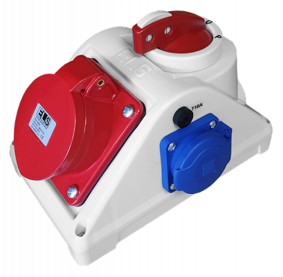 Rozdzielnica COMBO 32/5, L-0-P, 1x230V, IP44 (E960625411C)