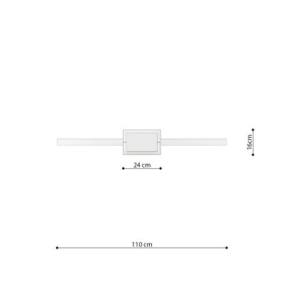 Lampa wisząca RIO 110 biały LED 3000K