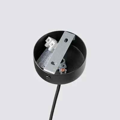 Lampa wisząca PELTA 1 czarna/granatowa