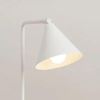 Lampa biurkowa NOX biała