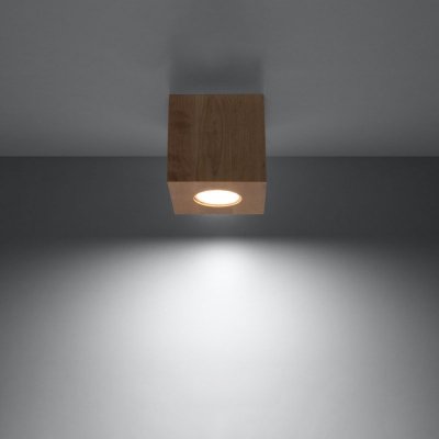 Plafon QUAD naturalne drewno