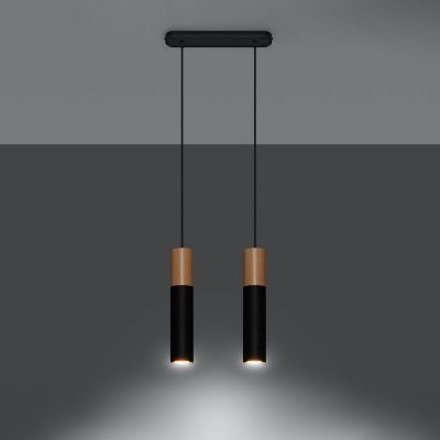 Lampa wisząca PABLO 2 czarna