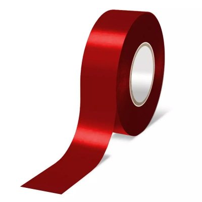 Taśma elektroizolacyjna PVC czerwona 19mmx10m