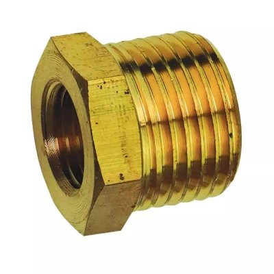 Redukcja 1/4&quot; gwint wew.  (F) x 1/2&quot; gwint zew. (M)