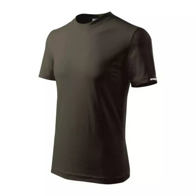 Koszulka męska T-shirt L, kolor army, 100% bawełna