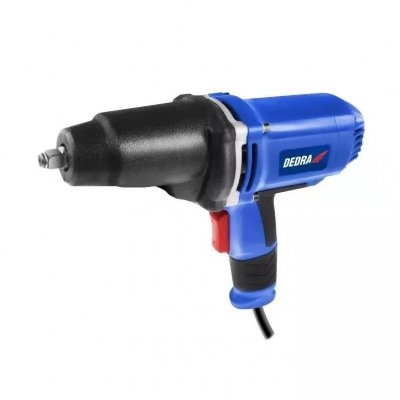 Elektryczny klucz udarowy 950W, 450Nm, walizka, 4 nasadki w zestawie 17,19,21,22mm