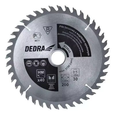 Piła tarczowa do drewna 24z śr.180x20 mm