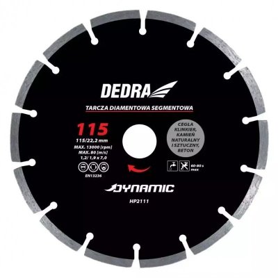 Tarcza segmentowa 150mm/22.2mm Dynamic